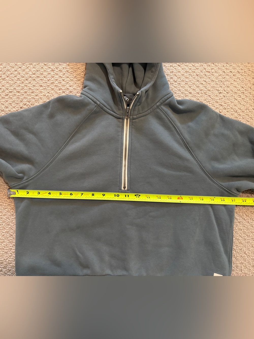 VUORI RESTORE HALF ZIP HOODIE Women’s Size Small - Picture 9 of 9